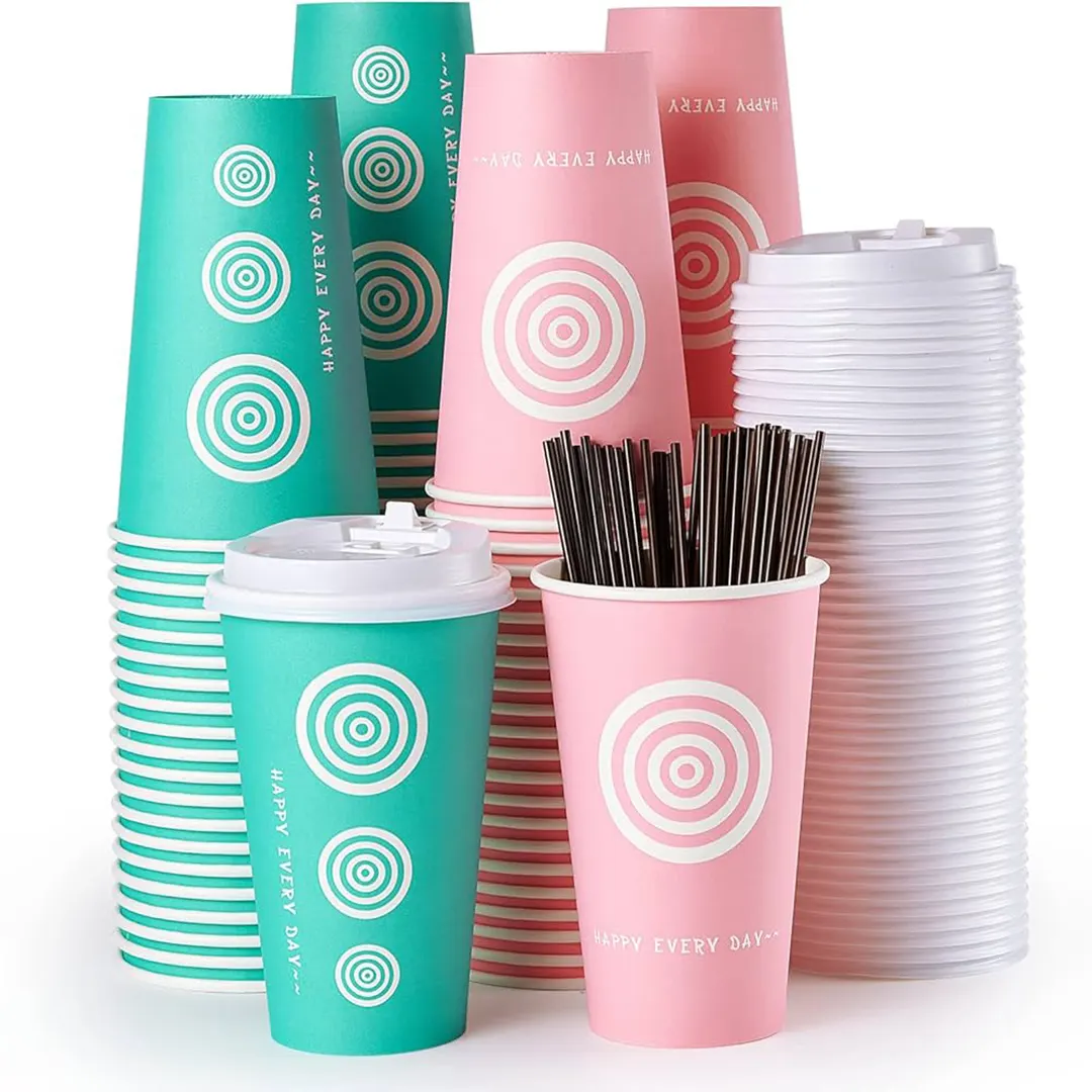 20oz Paper Cups printed for a UK food business