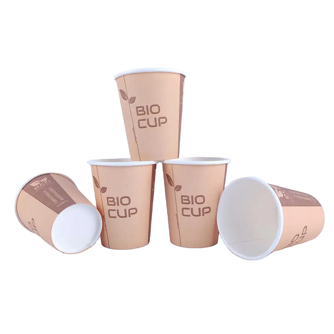 8oz Paper Cups printed for a UK food business