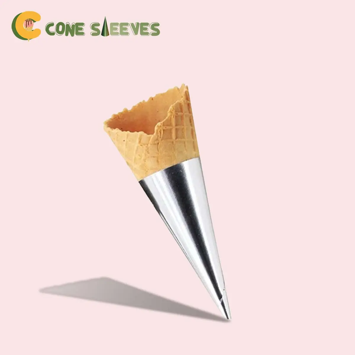 Aluminium Foil Cone Sleeves printed for a UK food business