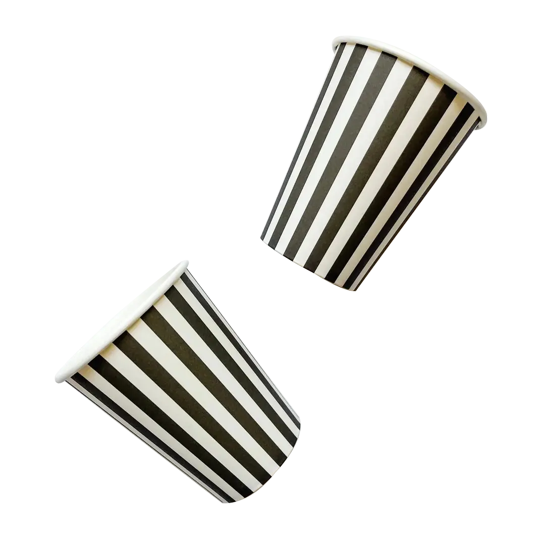 Coloured Paper Cups supplied by Cone Sleeves UK