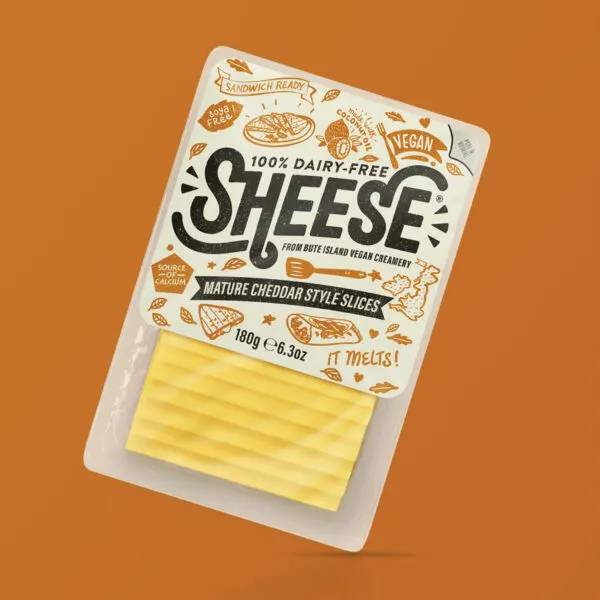 Custom Cheese Packaging Bags printed for a UK food business