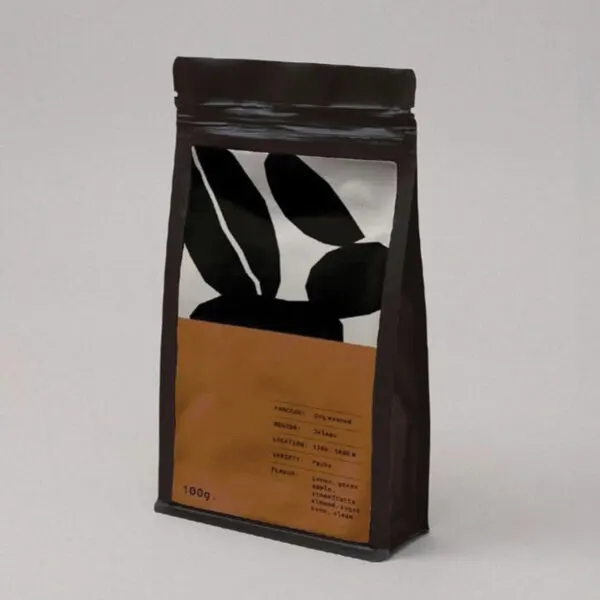 Custom Coffee Bags printed for a UK food business