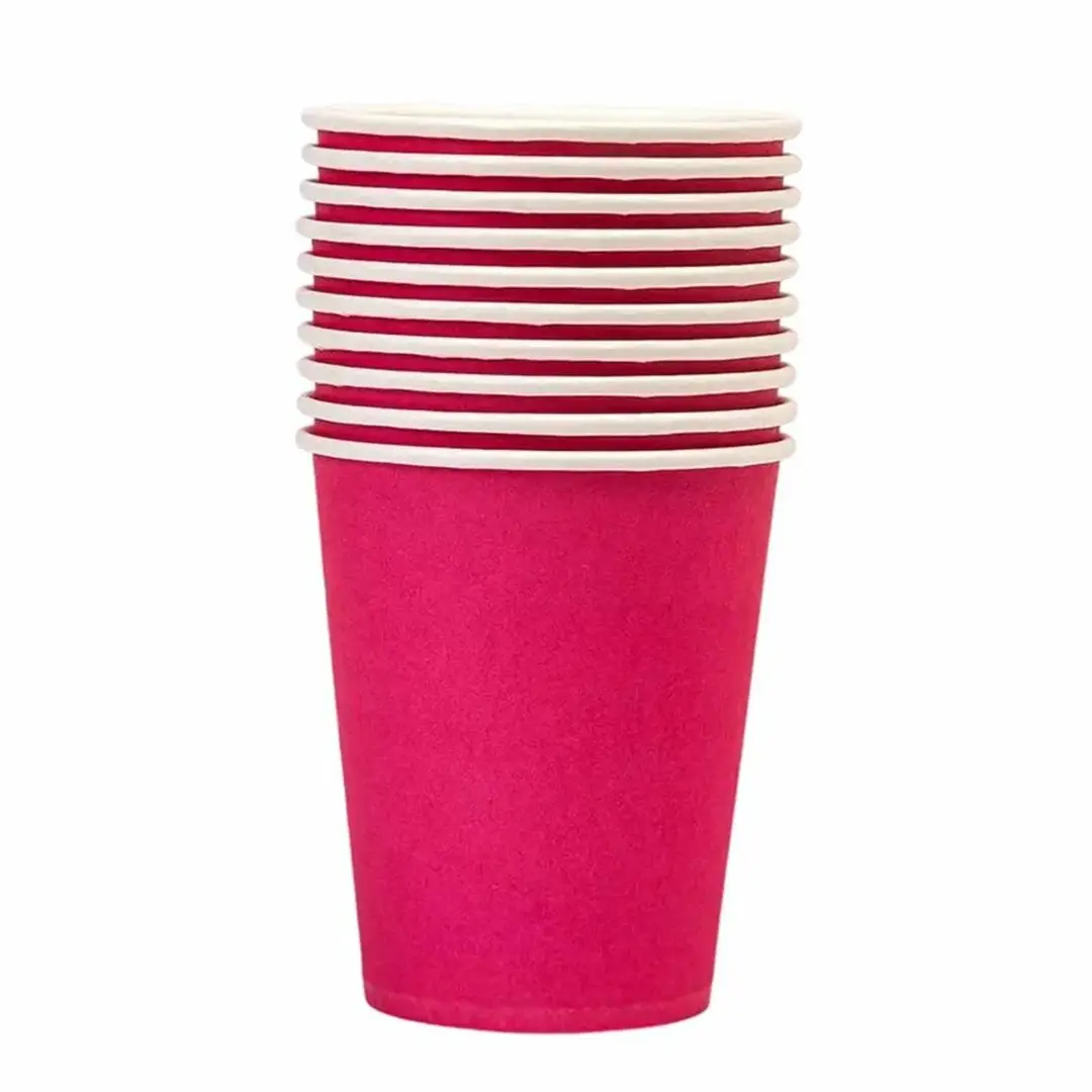 Coloured Paper Cups printed for a UK food business