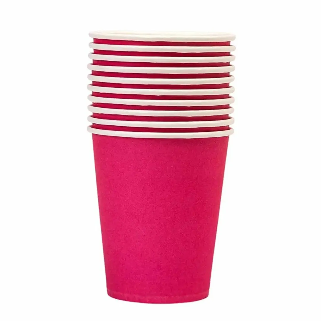 Coloured Paper Cups printed for a UK food business