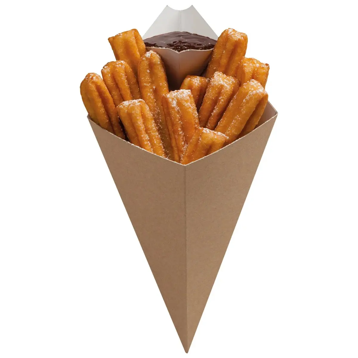 Cone Fries Packaging printed for a UK food business