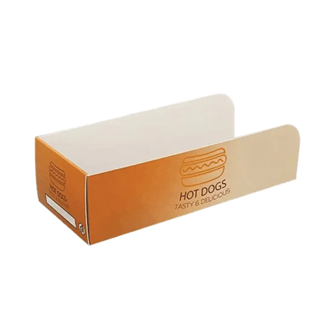 Custom Corn Dog Sleeves printed for a UK food business