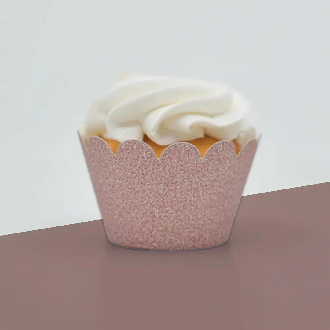 Custom Cupcake Sleeves printed for a UK food business