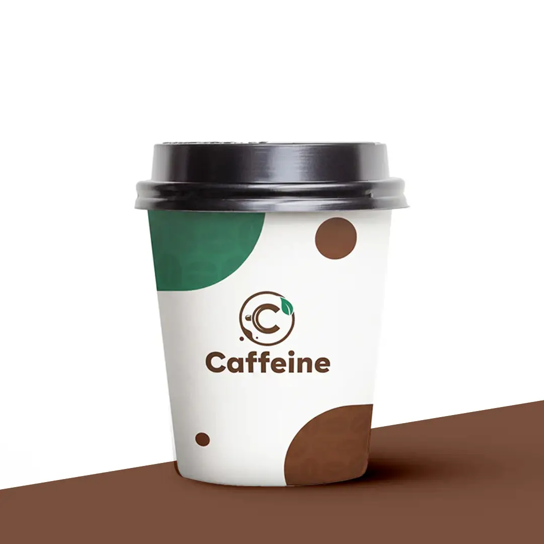 Disposable Hot Cups printed for a UK food business