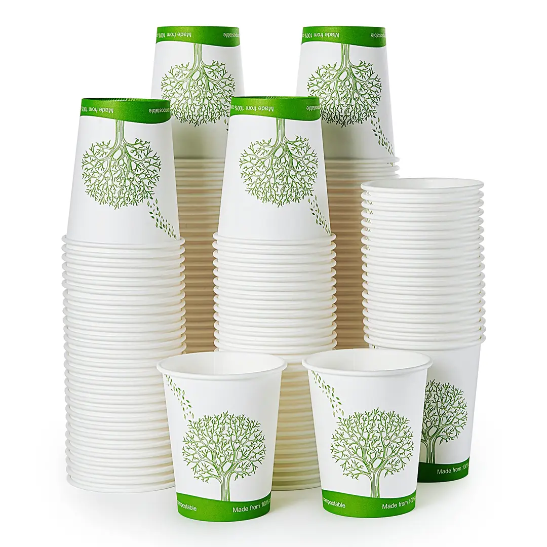 Eco-Friendly Paper Cups printed for a UK food business