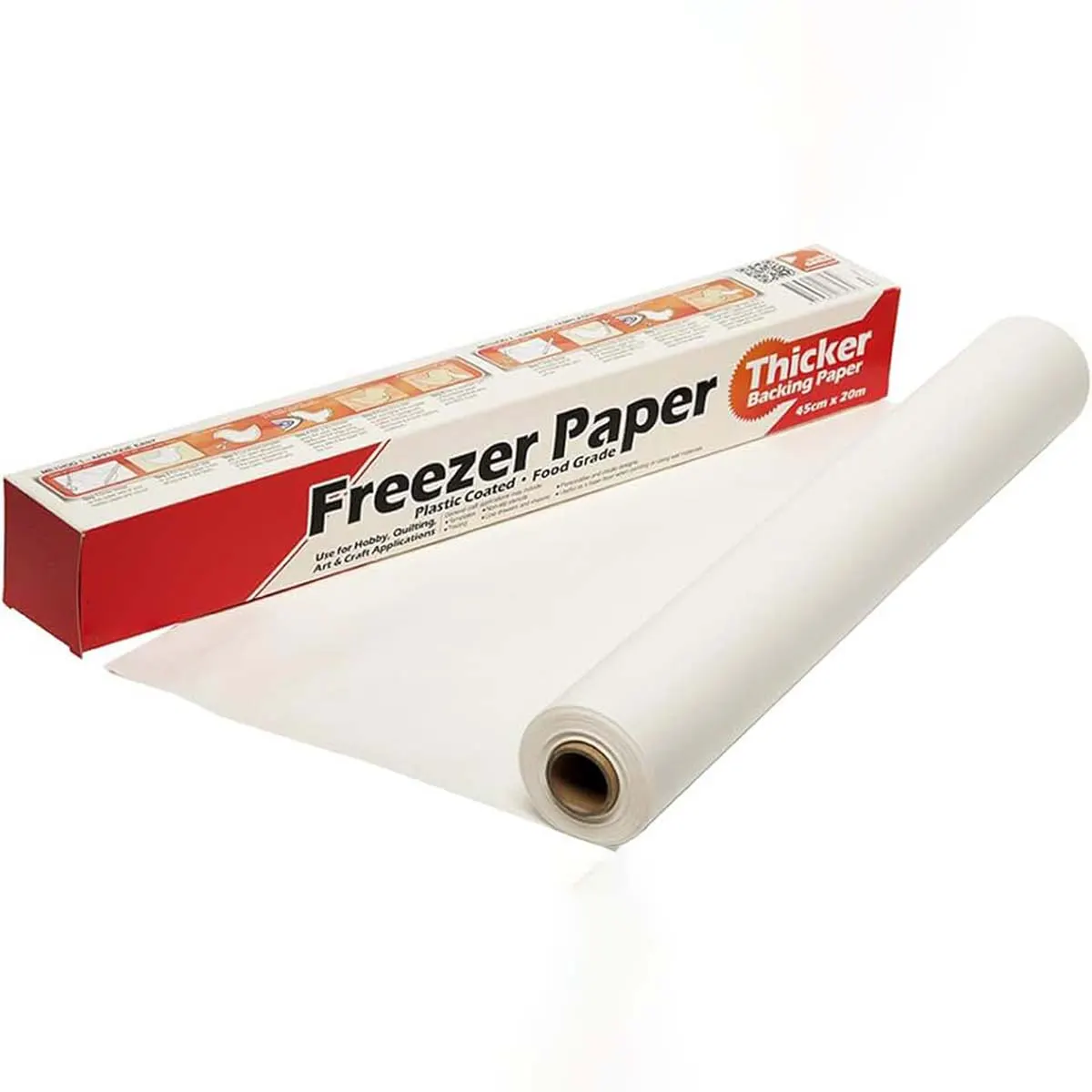 Custom Freezer Paper printed for a UK food business