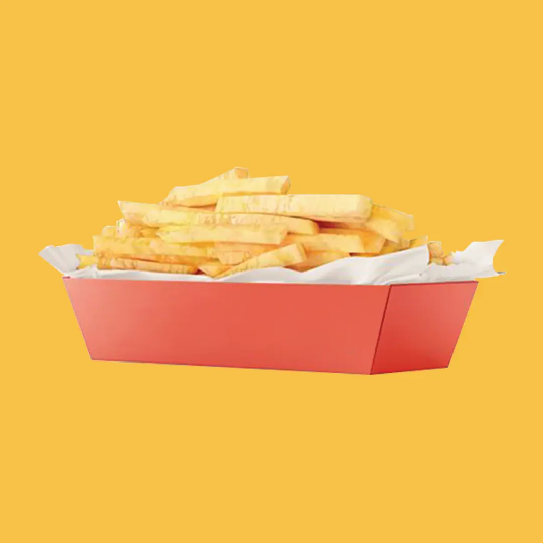 Custom Fries Trays printed for a UK food business