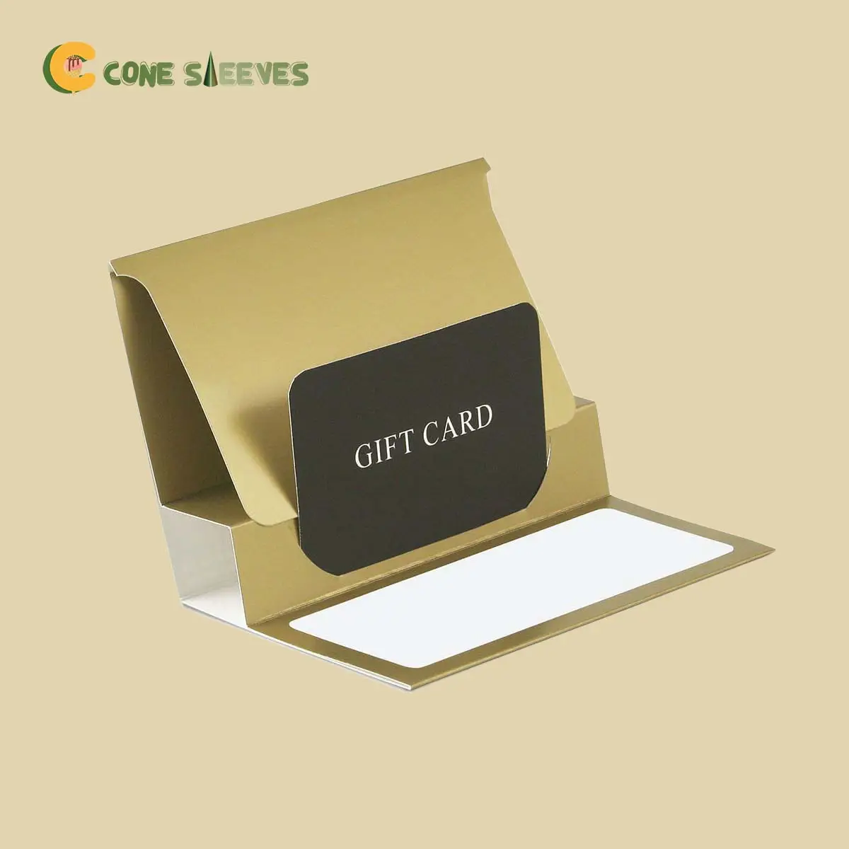 Custom Gift Card Sleeves printed for a UK food business