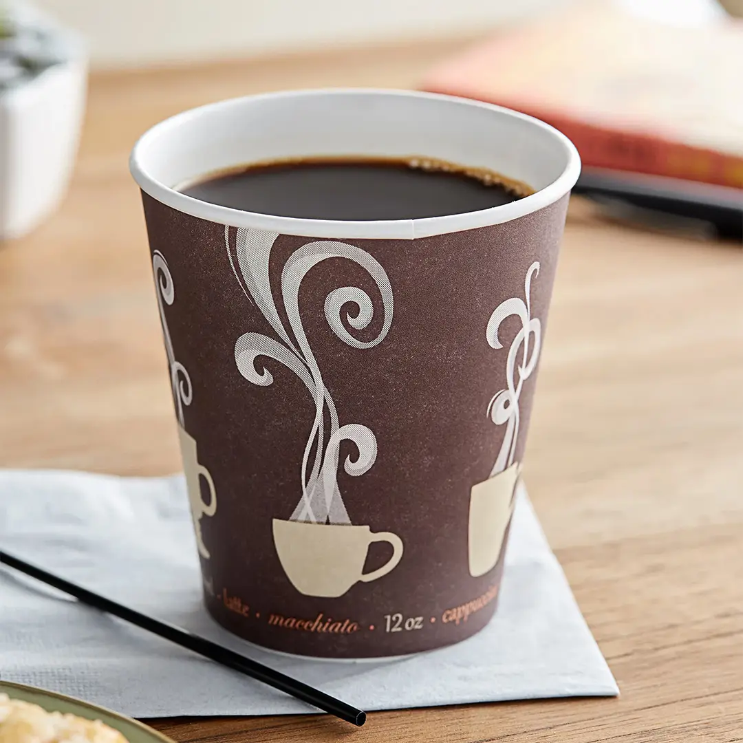 Hot Chocolate Paper Cups printed for a UK food business