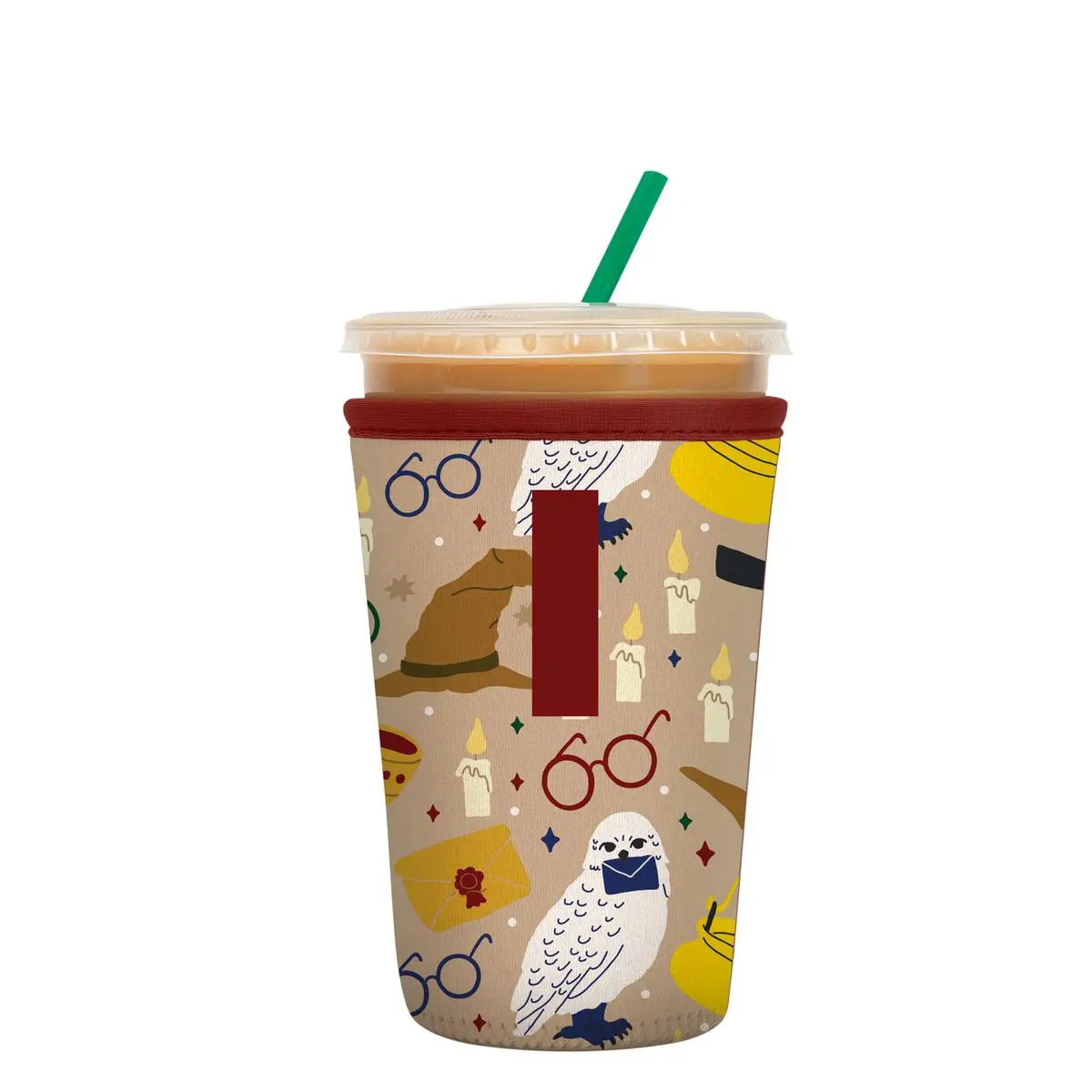 Custom Iced Coffee Sleeves printed for a UK food business