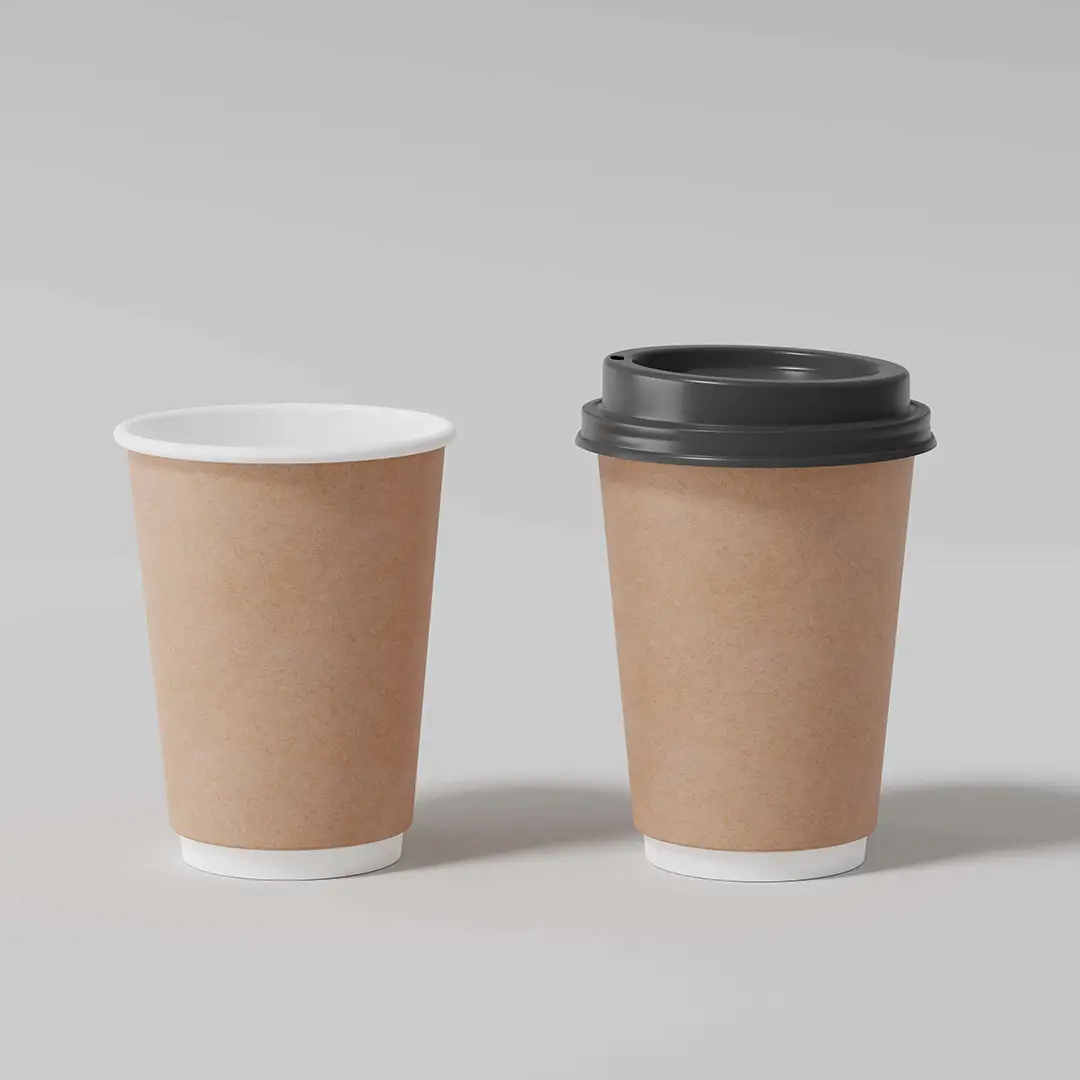 Kraft Coffee Cups printed for a UK food business
