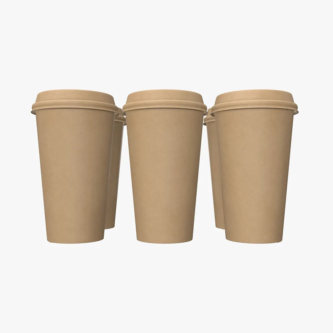 Large Paper Cups printed for a UK food business