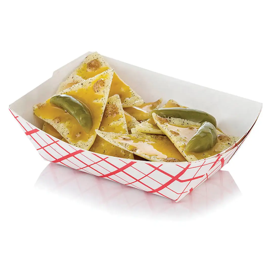 Custom Nacho Trays printed for a UK food business