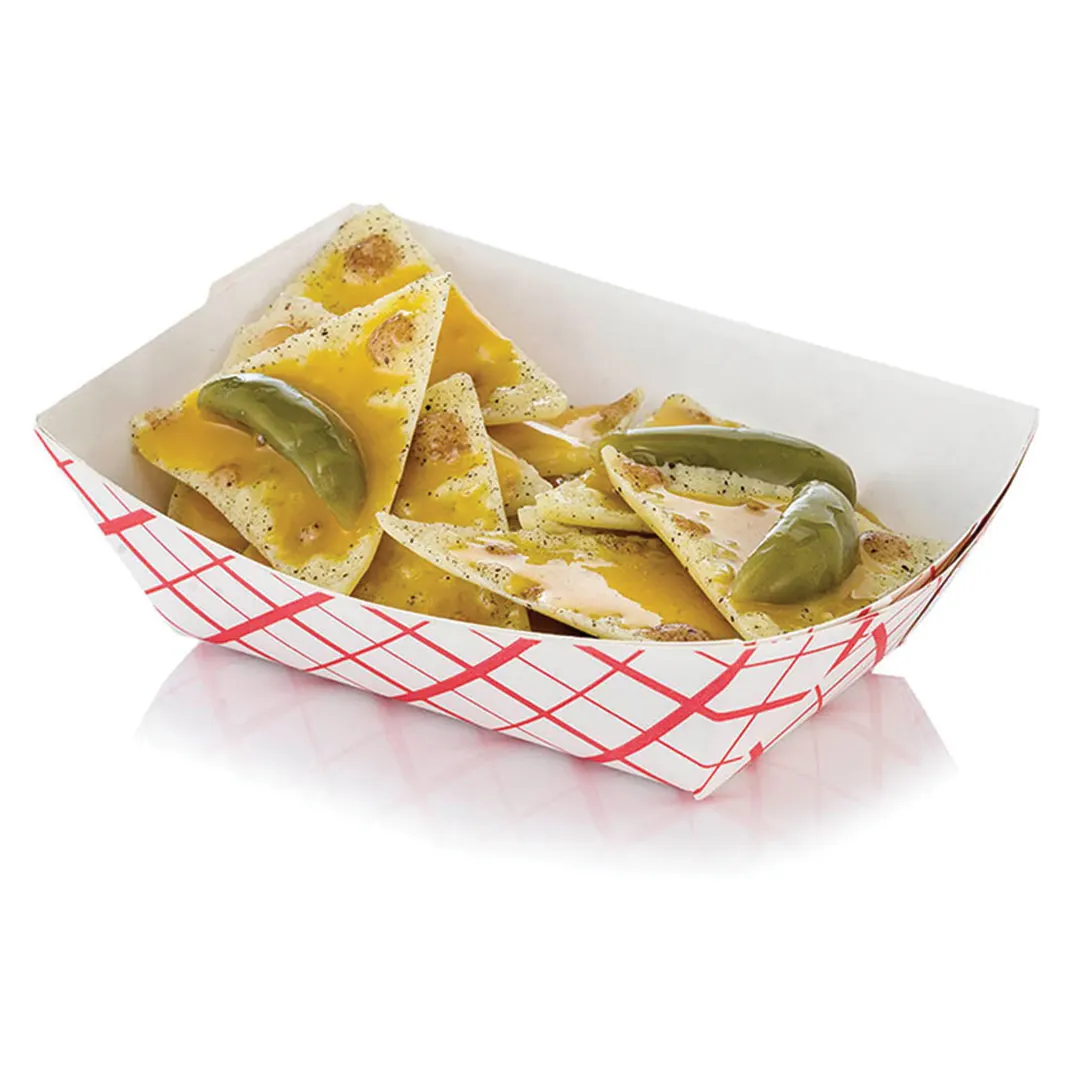 Custom Nacho Trays printed for a UK food business