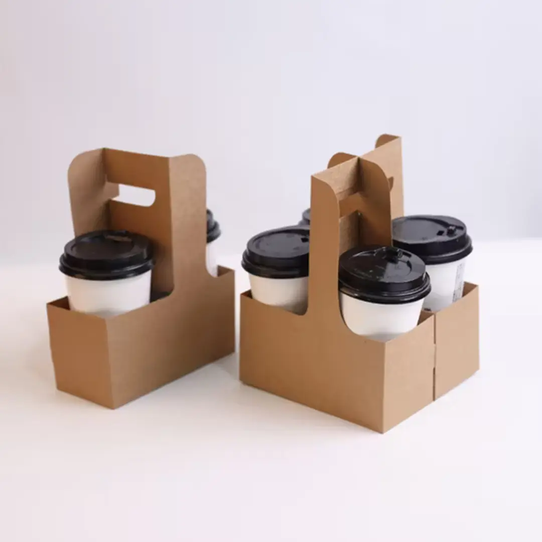 Paper Coffee Cup Holders printed for a UK food business