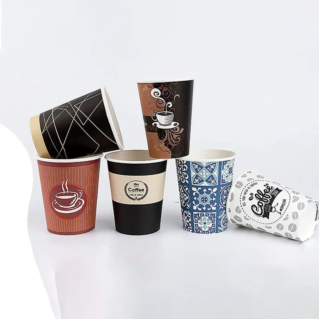 Paper Cups printed by Cone Sleeves UK