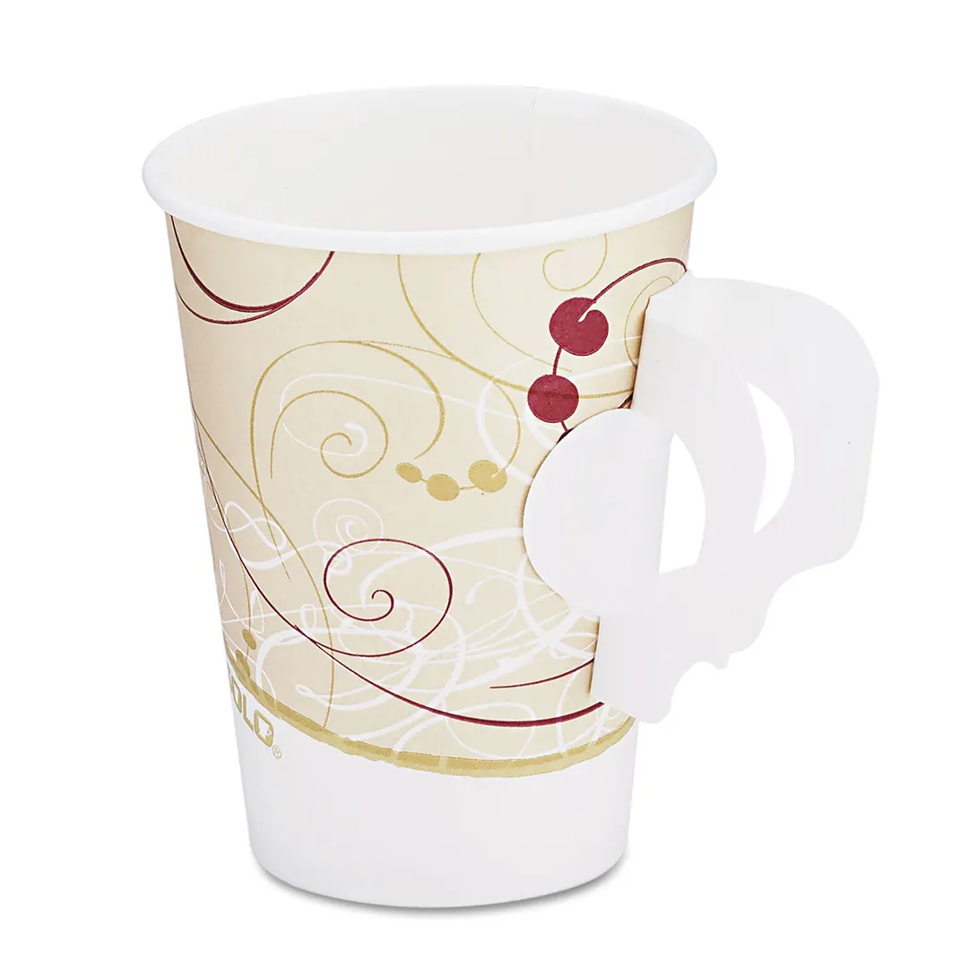 Paper Cups With Handles printed for a UK food business