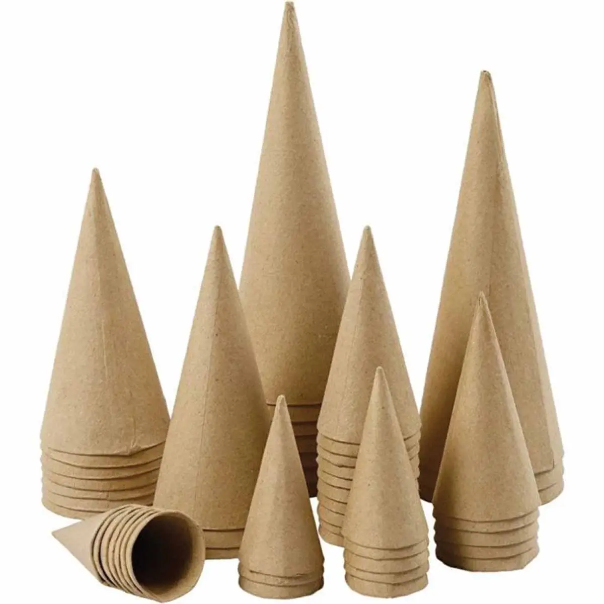 Paper Mache Cones printed for a UK food business