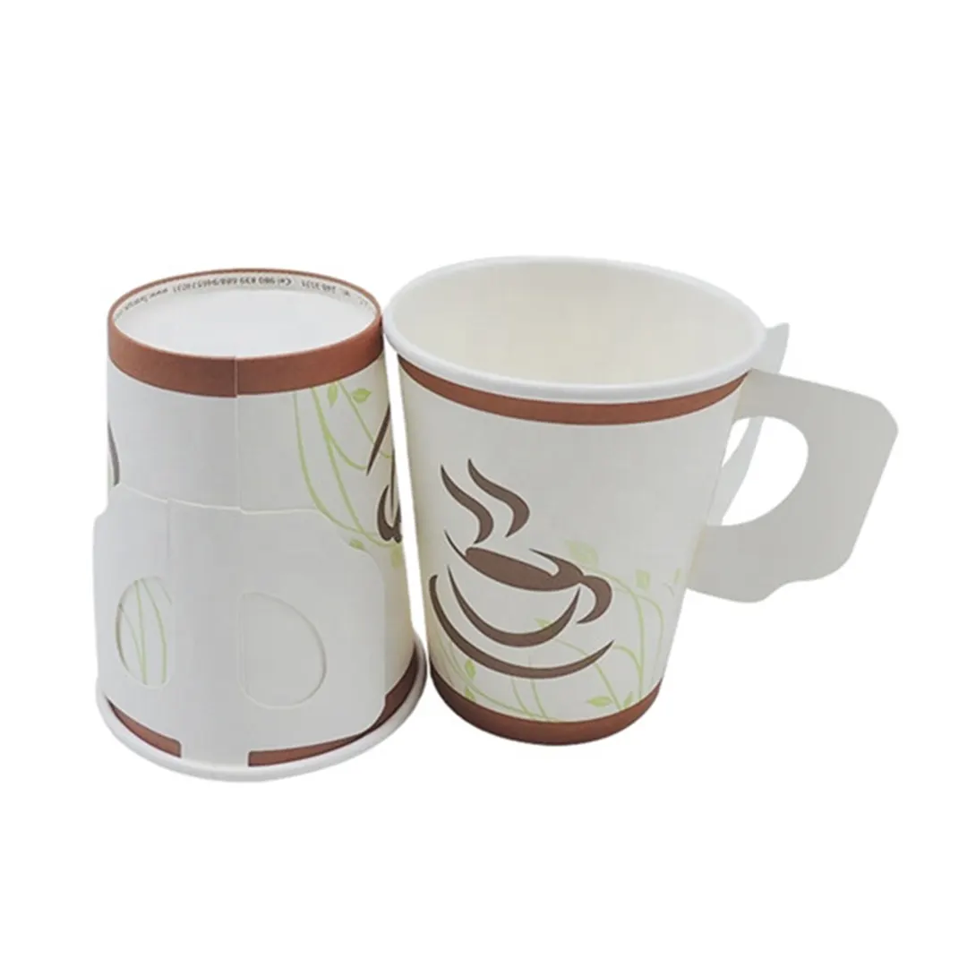 Paper Tea Cups With Handles printed for a UK food business