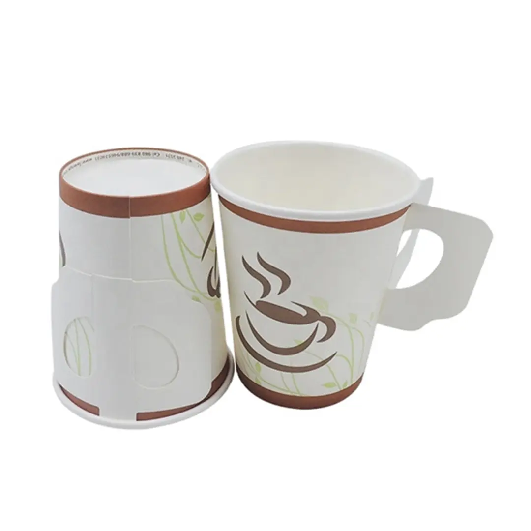Paper Tea Cups With Handles printed for a UK food business