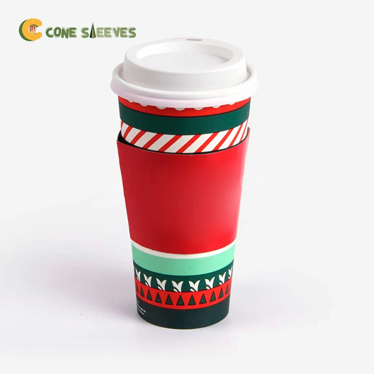 Beverage Sleeves printed by Cone Sleeves UK