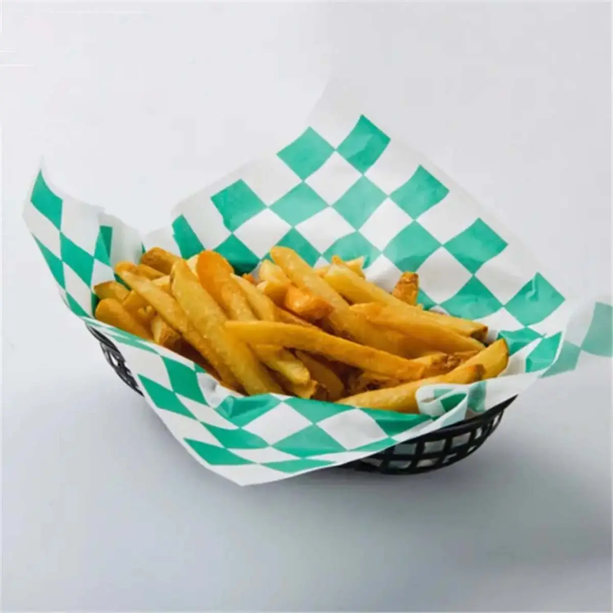 Custom Printed Fry Paper printed for a UK food business