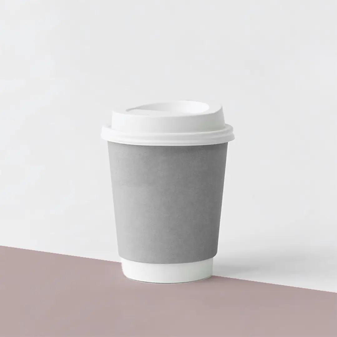 Single Wall Paper Cups printed for a UK food business