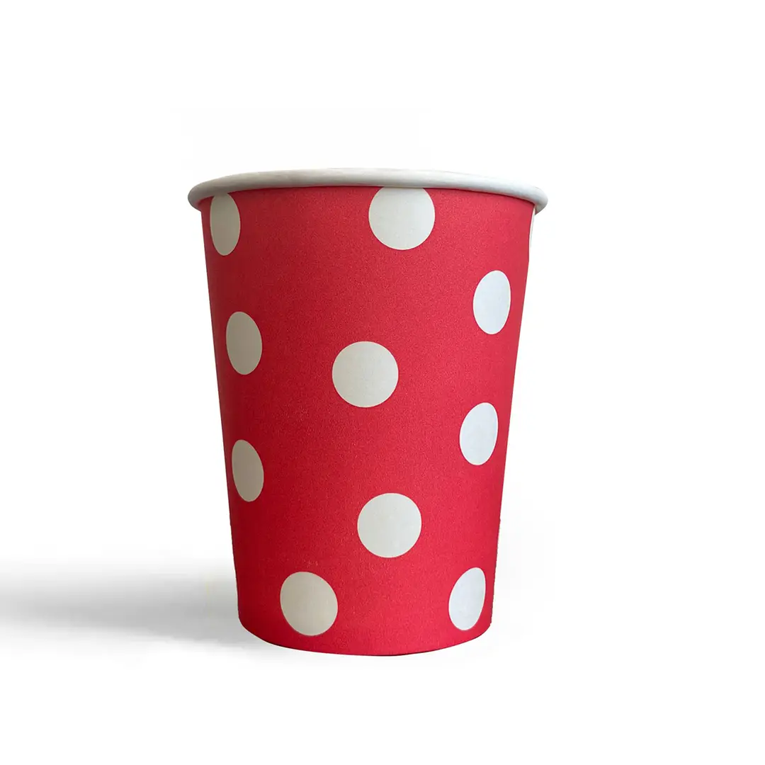 Small Cardboard Cups printed for a UK food business