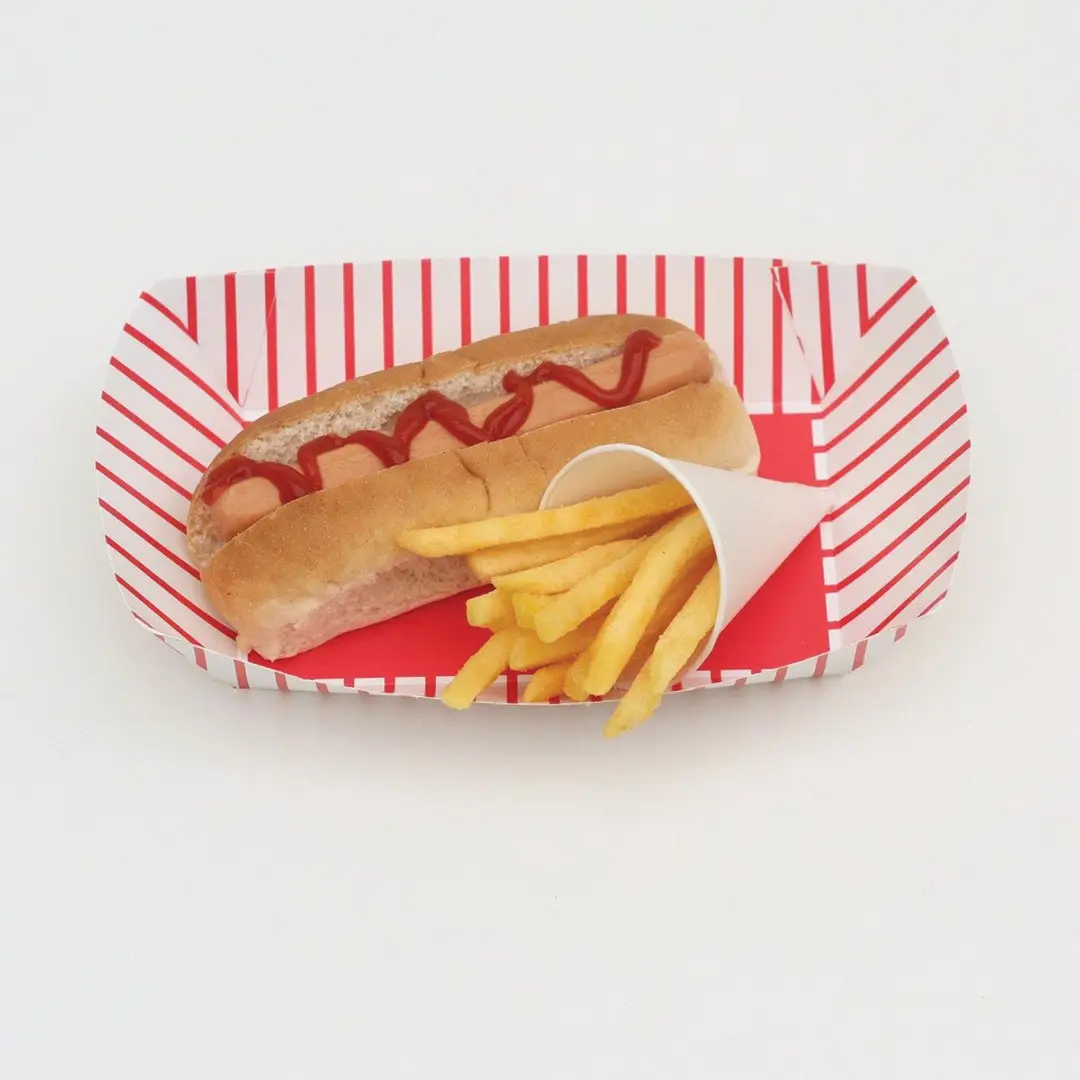 Custom Snack Trays printed for a UK food business