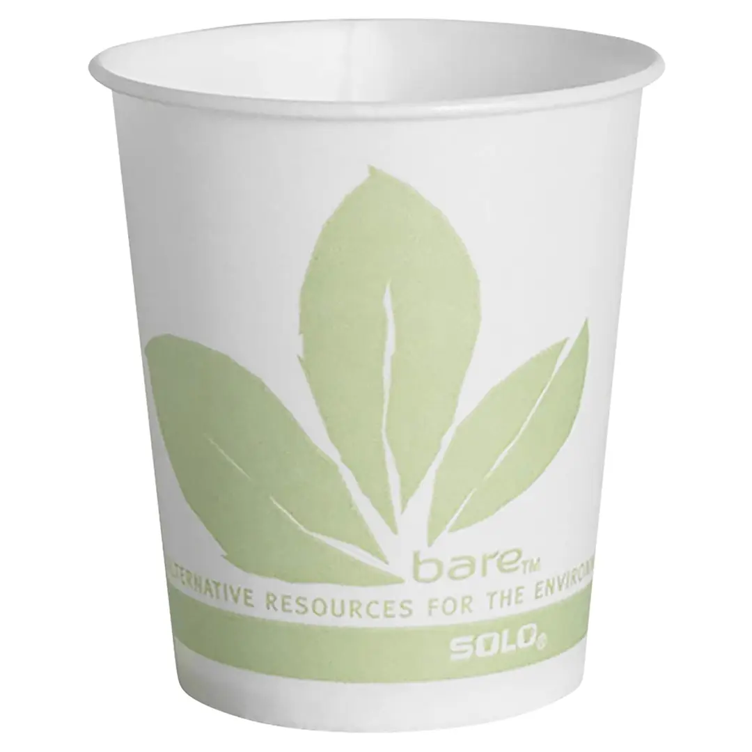 Wax Paper Cups printed for a UK food business