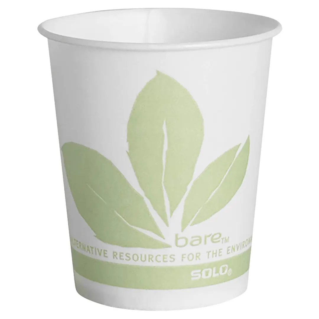 Wax Paper Cups printed for a UK food business