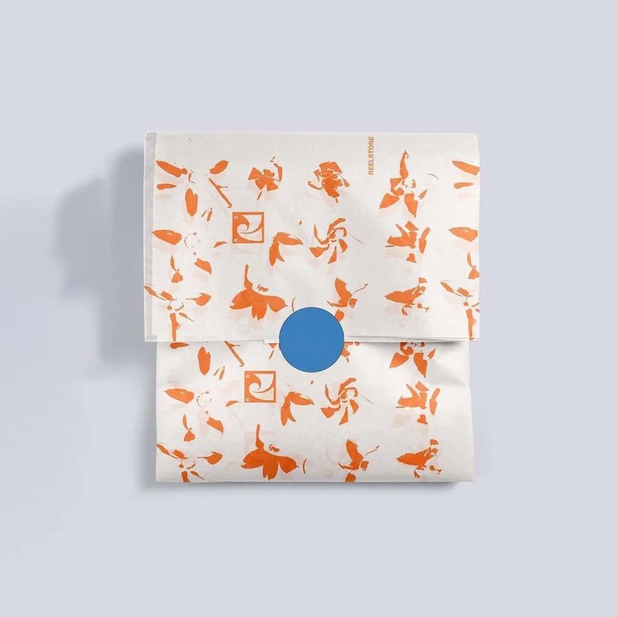 Custom Wax Paper printed for a UK food business