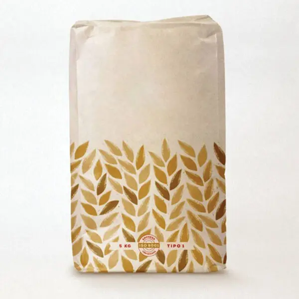 Custom Flour Bags printed for a UK food business