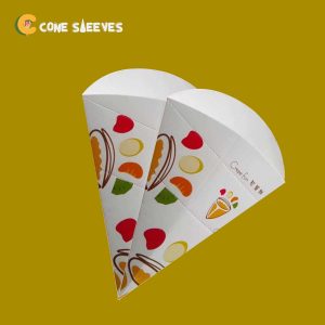 custom crepe cone packaging